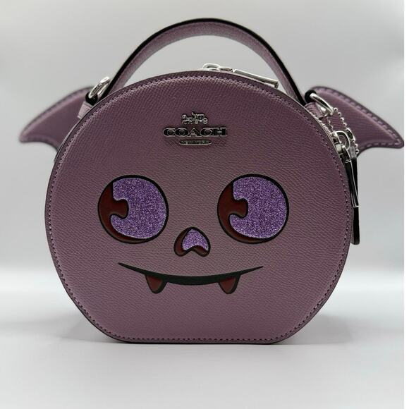 Coach Handbags - NWT COACH Halloween Canteen Crossbody Bag With Halloween Bat Cw469